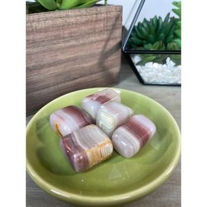 Pink Banded Onyx Intuitively Chosen Crystal Stone